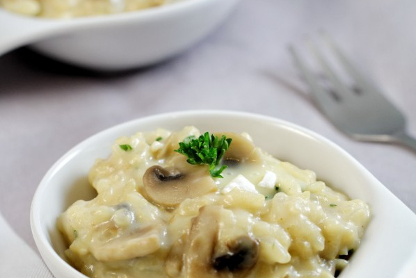 Risotto au camembert Cœur de lion