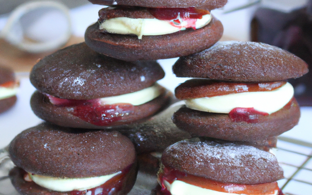 Whoopie pies à la confiture maison