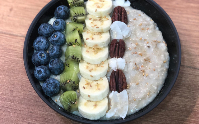 Porridge au lait de coco