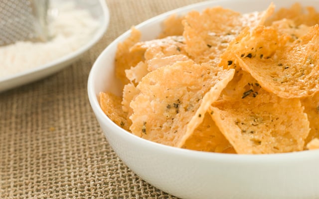 Chips de parmesan