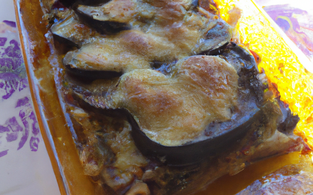 Terrine de lasagnes aux aubergines