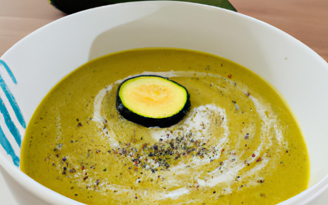 Soupe de courgettes classique