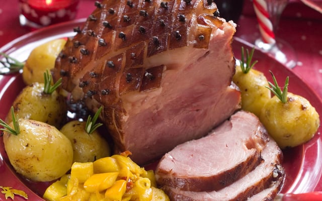 Jambon de Noël aux épices