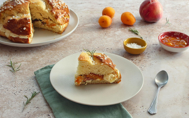 Tarte Tropézienne aux fruits d’été