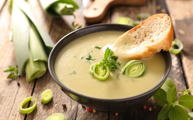 Soupe de poireaux au Companion