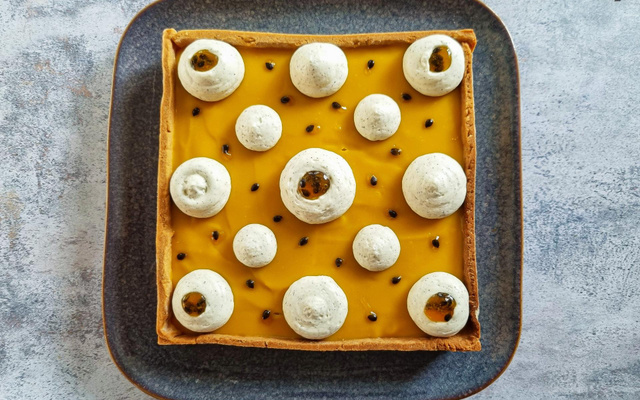 Tarte aux fruits de la passion