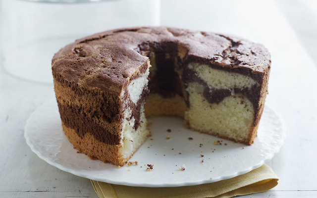 Gateau marbré avec Béghin ligne Stévia