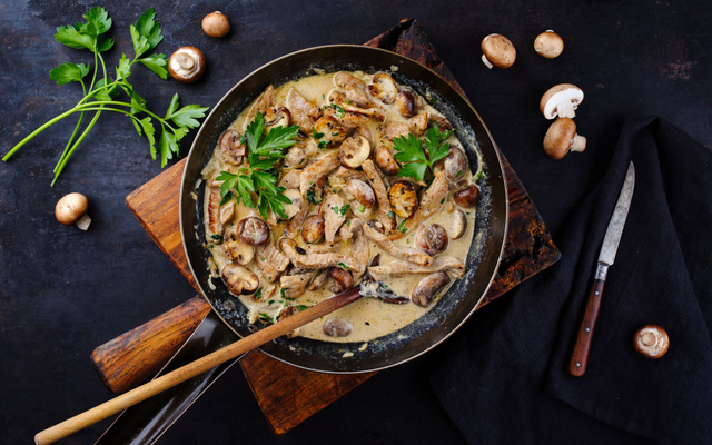 Sauce aux champignons