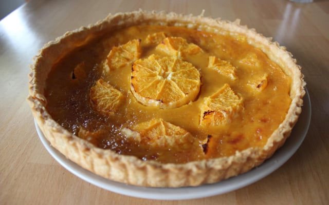 Tarte à l'orange