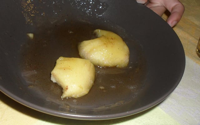 Recette de pommes au four caramélisées