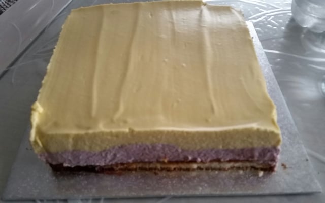 Bavarois Framboises et Fruits exotiques