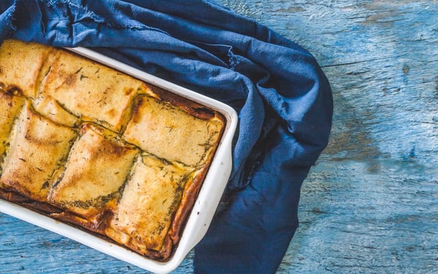 Gratin au crêpes farcies