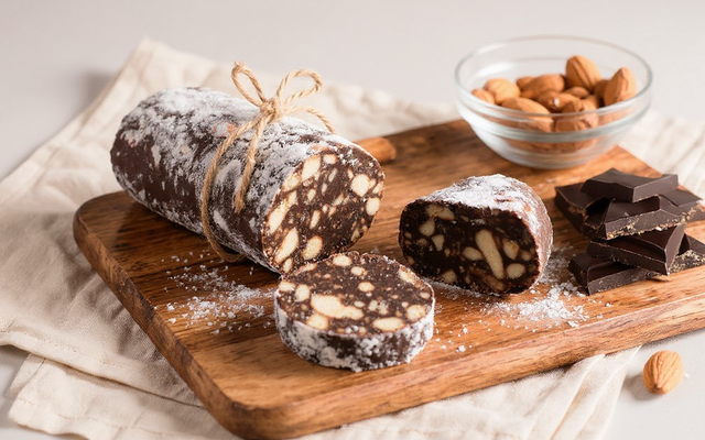 Saucisson au chocolat facile