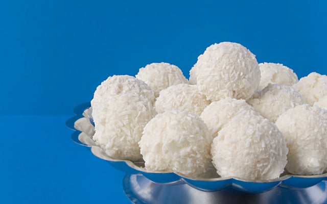Boule fondante noix coco