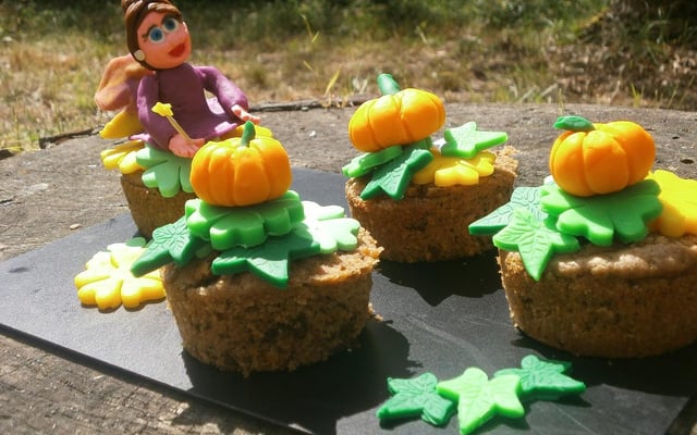 Cupcakes d'Halloween façon carrot cake