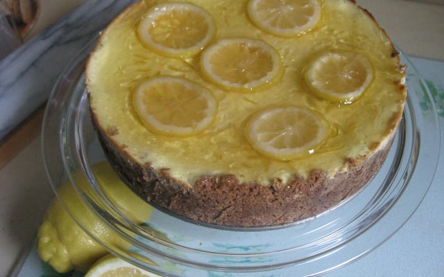 Cheesecake au citron classique
