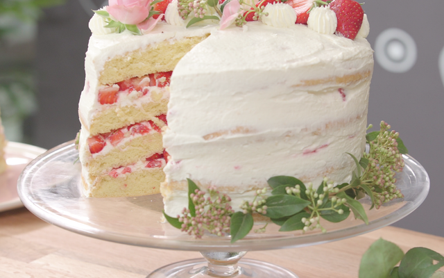 Layer cake aux fraises du Périgord  IGP