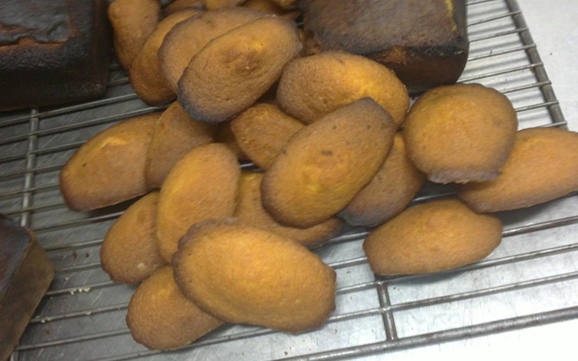 madeleines à l'orange
