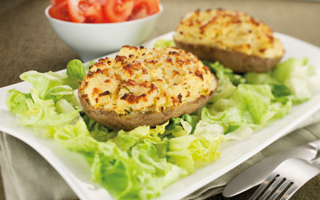 Pommes de terre gratinées au four