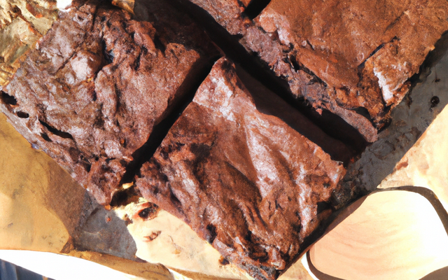 Mon brownie tout chocolat