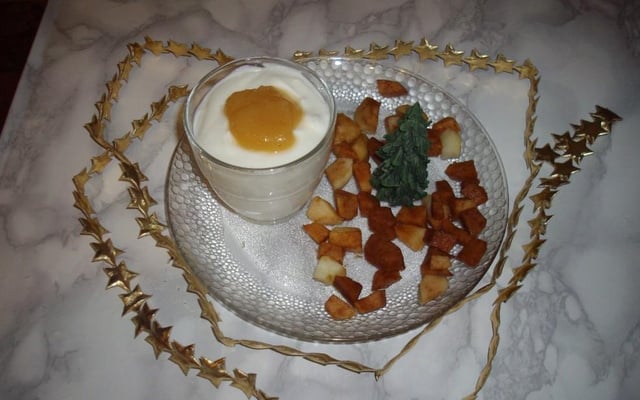 Verrine de Noël maison