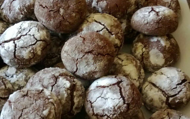 Craquelins au chocolat noir