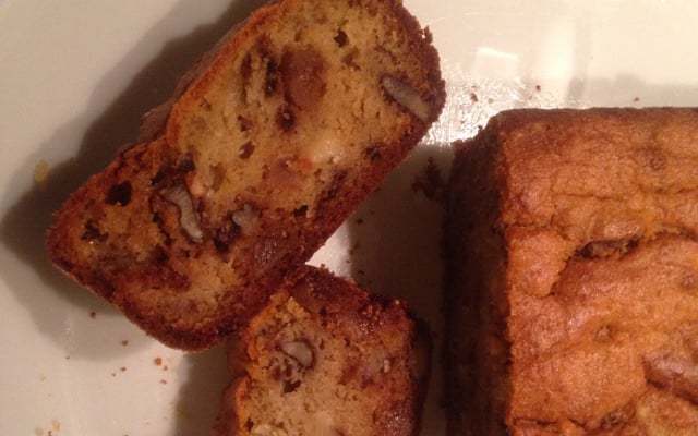 Cake aux fruits secs et au tofu