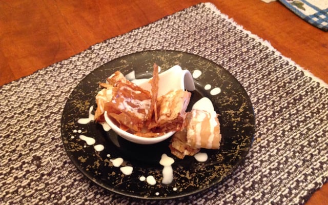 Baklavas maison à la cassonade