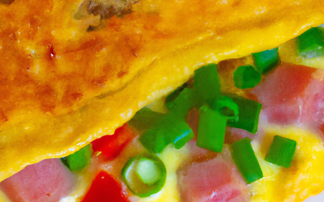 Omelette en surprise Montmorency