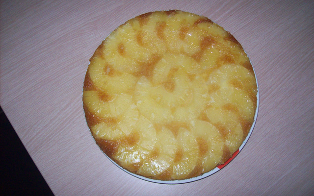 Gâteau à l'ananas express