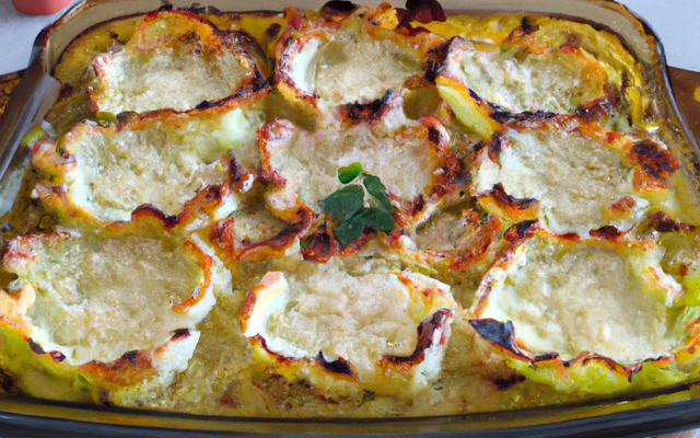 Gratin de chou de vacoa