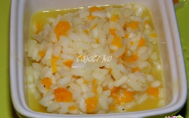 Risotto à l'orange maison