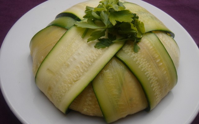 Charlotte de courgettes rapide