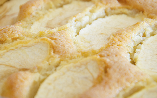 Gratiné de pommes au Calvados