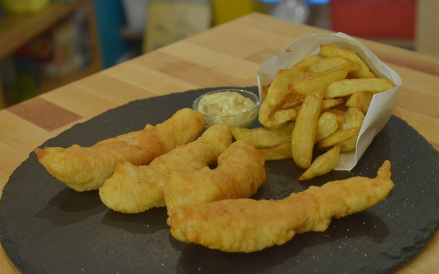 Fish and chips maison