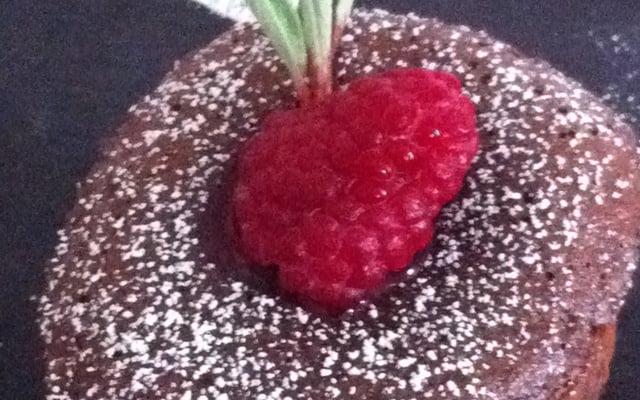 Mi-cuit chocolat, gingembre