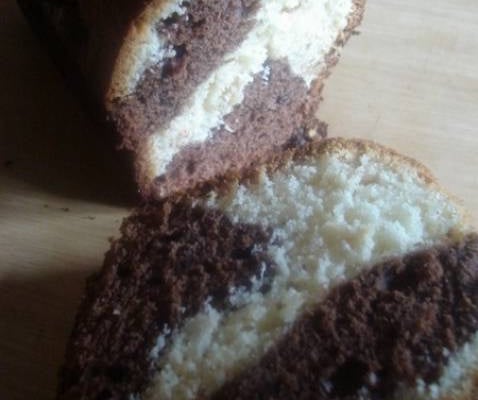 Gâteau bichoco (marbré aux deux chocolats)