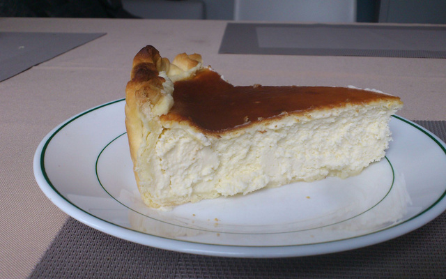 Tarte alsacienne au fromage blanc (käseküeche)