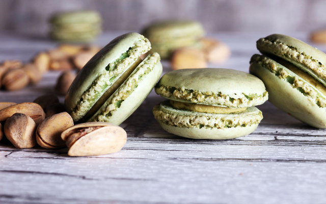 Macarons pistache