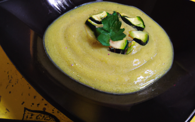 Velouté de courgettes express