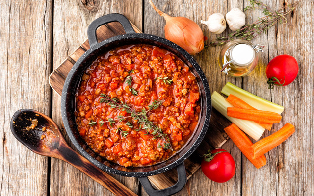 Sauce bolognaise au Monsieur Cuisine