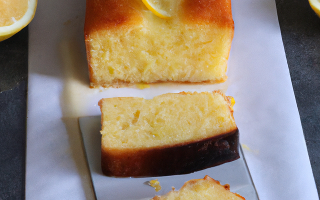 Cake au citron de mamie
