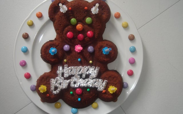 Gâteau au chocolat spécial anniversaire