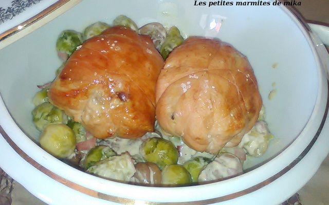 Paupiettes de dinde farcies pour Noël