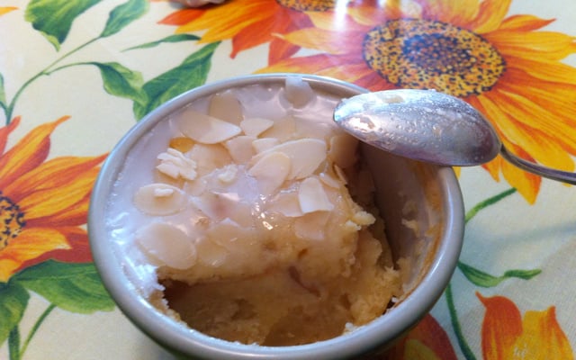 Fondant à la compote de pomme