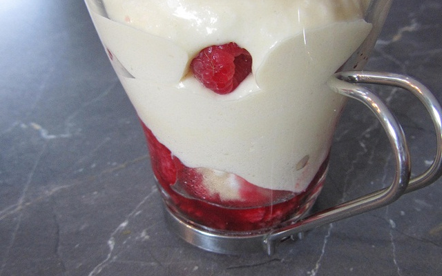 Verrines de tiramisu acidulé