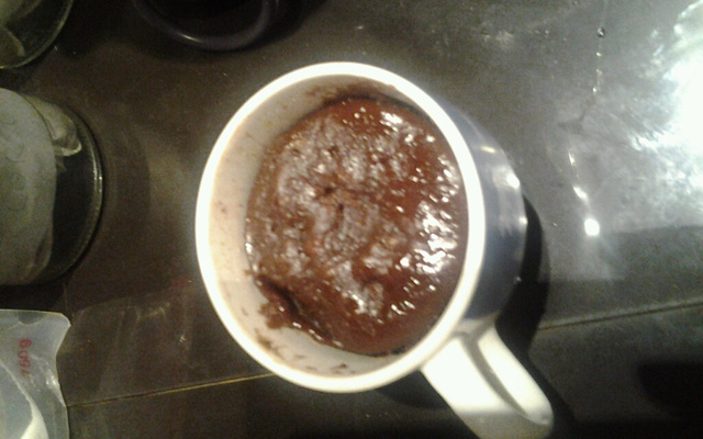 Mug cake au chocolat