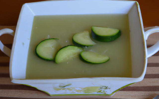Soupe aux concombres facile
