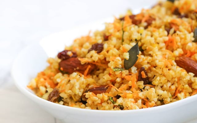 Salade au boulgour complet