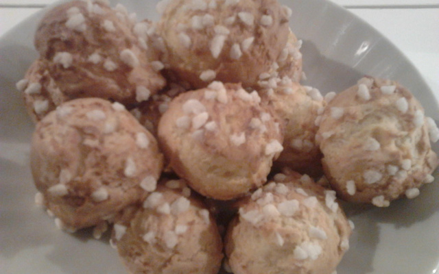 Chouquettes à la vanille